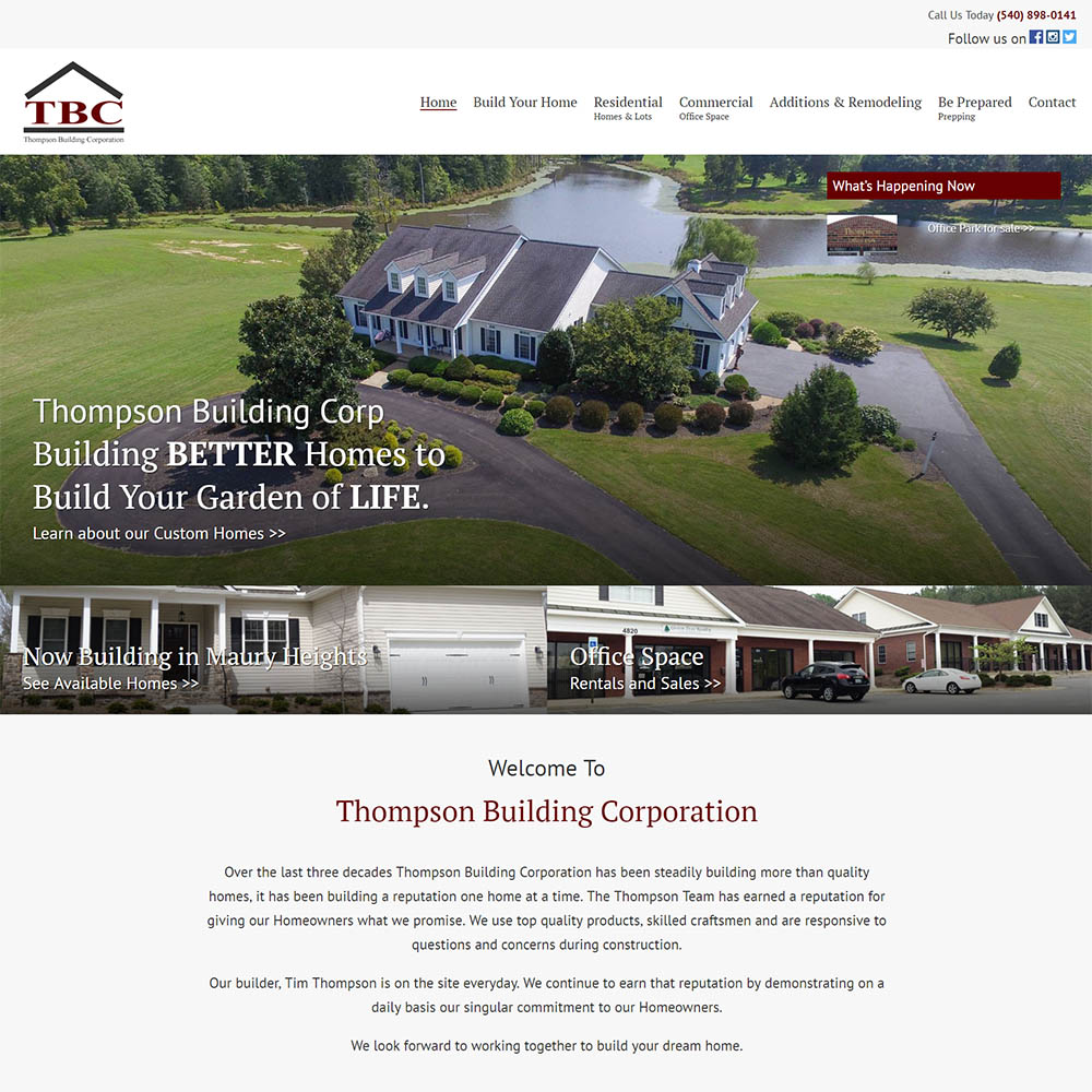 Thompson Building Corp